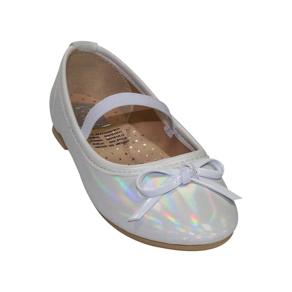 FLAT BALERINA LEON NIÑA BLANCO TORONTO 130 LEON 130p
