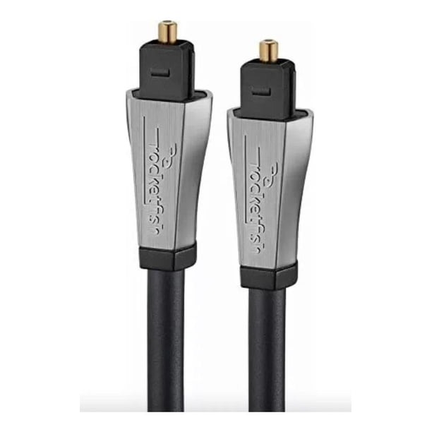 Cable Audio Y Óptico 10 Cm Rocketfish Negro Rocketfish Flexible