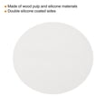 thumbnail image 4 of Uxcell 200pcs Parchment Paper Rounds, 4 inch Non Stick Baking Paper Liners for Baking Grilling Air Fryer Steaming, White, 4 of 5
