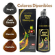 thumbnail image 2 of Shampoo Cubre Canas Natural Tinte Retoque Cabello 500ml Negro, 2 of 7