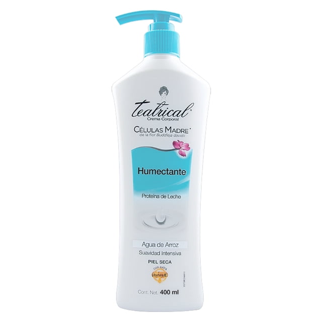 Crema corporal Teatrical Células Madre humectante 400 ml