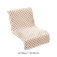 thumbnail image 3 of Sillón reclinable de oficina con cojín de asiento y respaldo integrados, alfombrilla gruesa antideslizante, apto para sillas, taburetes, sofás y sillones reclinables., 3 of 6