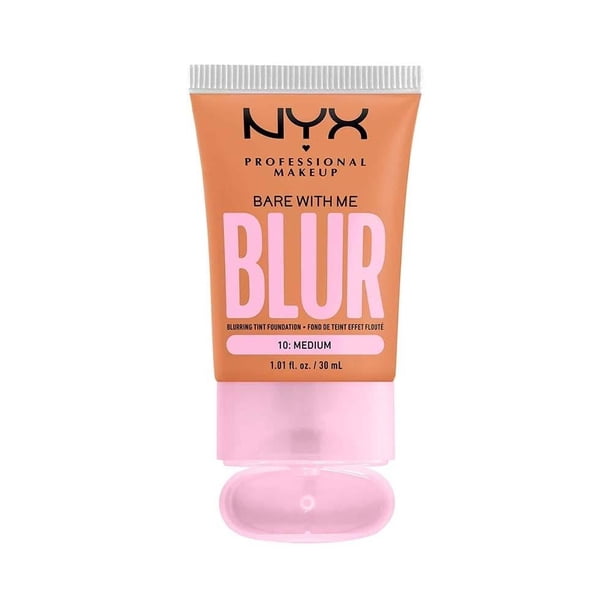 Base de maquillaje Nyx Professional Makeup Bare With Me Blur medium 30 ml
