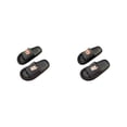 thumbnail image 1 of Sonducket Pantuflas de suela gruesa y , cómodas y elegantes, con plataforma y punta abierta, pantuflas para hombre y mujer, zapatillas con punta Negro 44/45.1 2piezas, 1 of 6