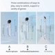thumbnail image 5 of VR Extension Handle VR Game Controllers Handle Extension Pole Lightsaber Handles Extension Grips for 3S VR B, 5 of 5