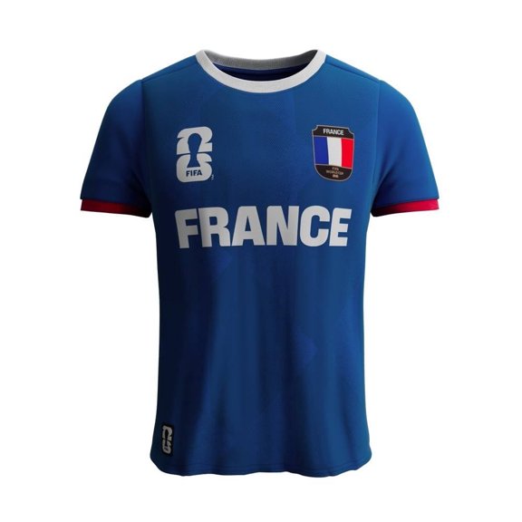 Playera Fexpro FIFA Escudo Francia Azul Talla EG