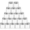thumbnail image 1 of 20 frascos pequeños de vidrio con tapa, lata de vidrio transparente de 50 ml para cocina., 1 of 8
