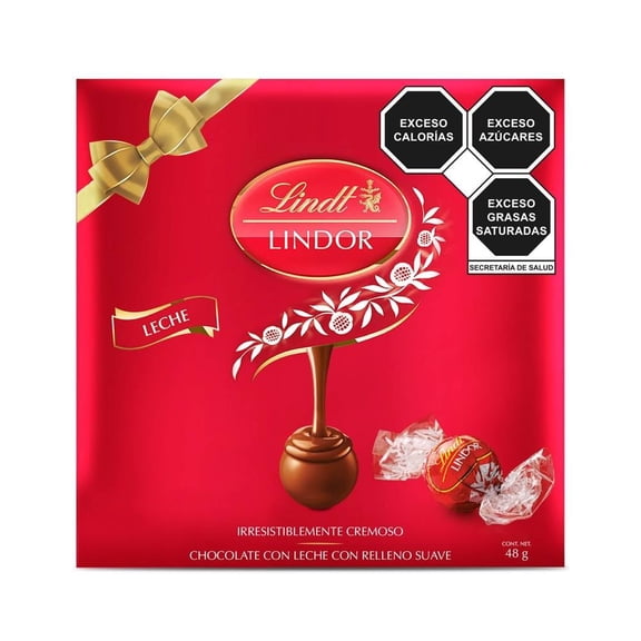 Trufas de chocolate Lindt Lindor con leche 48 g