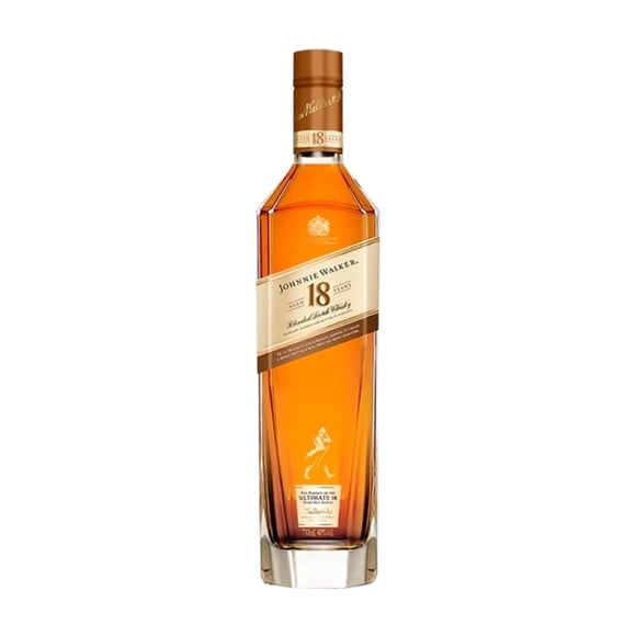 Whisky Johnnie Walker 18 Blended Scotch 750 ml