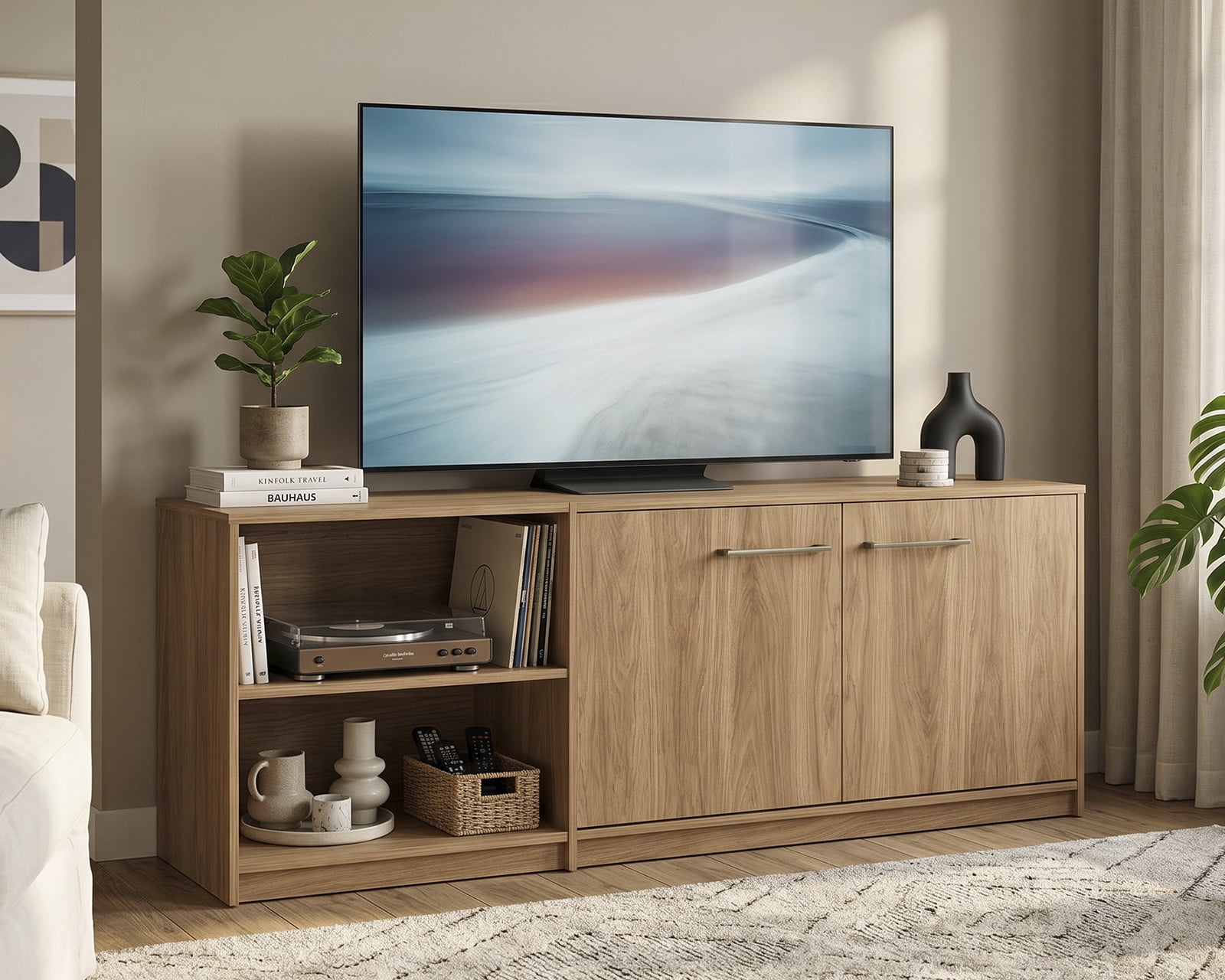 MOBI Mueble para TV Brianda Miel