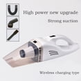 thumbnail image 4 of Aspiradora portátil de mano | 120 W de alta potencia para coche y hogar | Recargable por USB e inalámbrica | Ligera para limpieza rápida y detallada del coche, 4 of 6