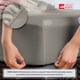 thumbnail image 3 of Juego de sabanas Anti Ácaros Soft Atlas Basic Gris, 3 of 4