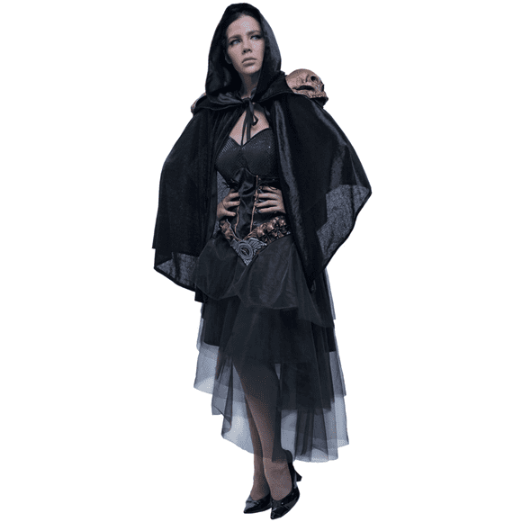 Disfraz Reina Oscura Mujer Halloween Fantasía Medieval