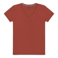 thumbnail image 1 of Playera Fruit of the Loom para Mujer, Manga Corta Cuello V, Anaranjado ,Talla EH, 1 of 1