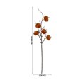thumbnail image 3 of Calabaza de terciopelo sintético con ramas y bayas: decoración artificial de otoño para el hogar, ideal para la repisa de la chimenea, la mesa o como centro de mesa festivo., 3 of 7