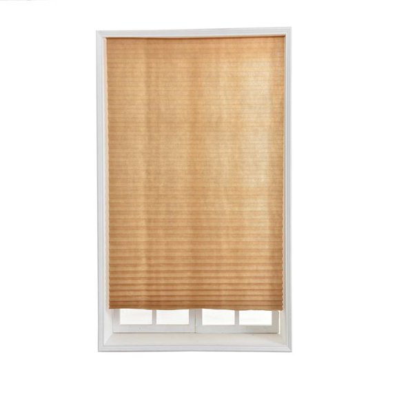 Billuyoard Persianas autoadhesivas para ventanas, cortinas opacas para baño, balcón, sala de estar, decoración de la puerta del hogar, 1 unidad Sombras de ventana Marrón 60x150cm