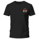 thumbnail image 2 of Playera Negra Manga Corta Extra Grande Cherry Bomb, 2 of 5
