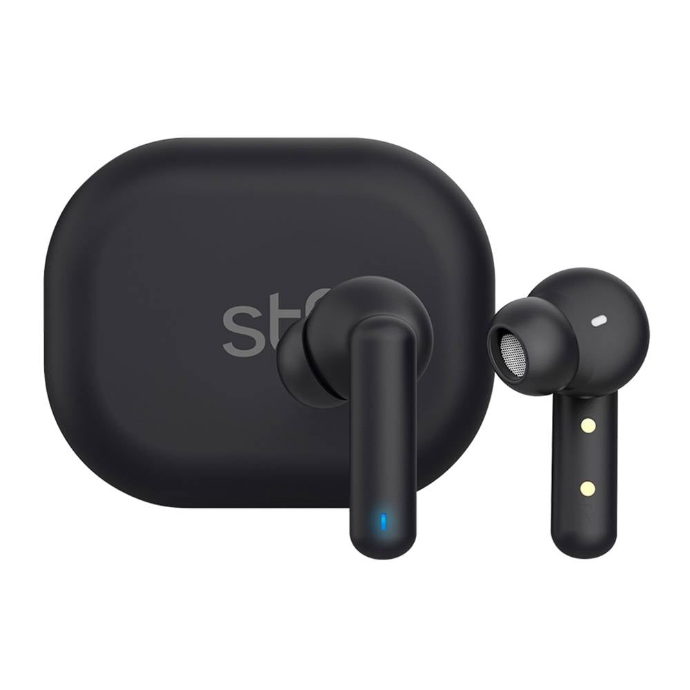 Audífonos STF ST-E80216 Inalámbricos Negro