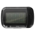 thumbnail image 1 of Podómetro digital 3D con contador de pasos preciso y cordón para hombres, mujeres y niños, ideal para senderismo y jogging al aire libre, color negro, 1 of 7