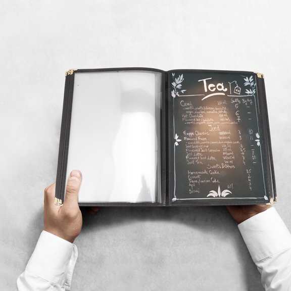 WEUVEB Funda Para Menú A4 Reutilizable En PVC Resistente Para Preservación En Bares Y Restaurantes