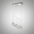 thumbnail image 1 of Lámpara Led Colgante Elegante Cristal 3 Tonos De Luz 10w, 1 of 6