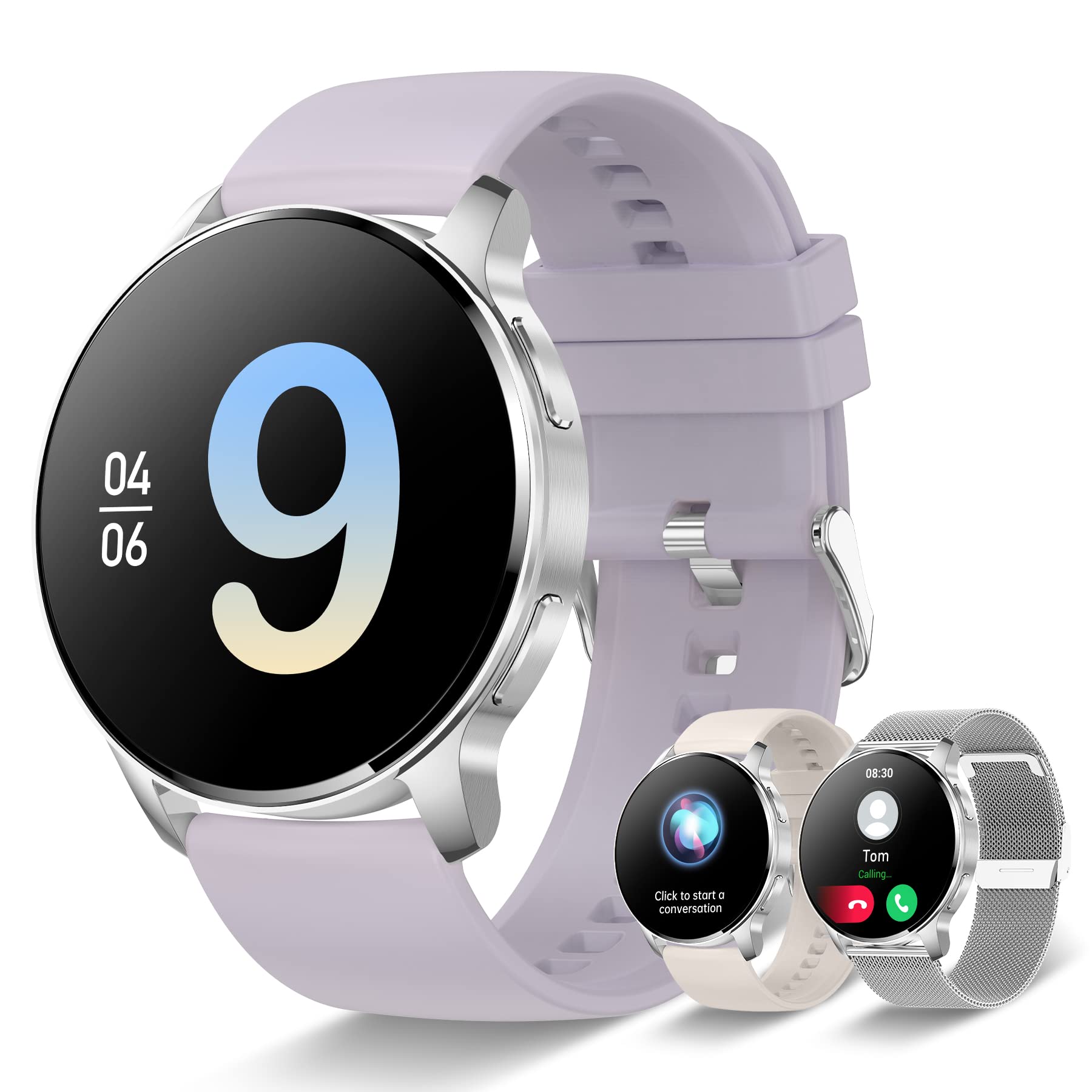 Reloj inteligente Iaret para mujer con responder/hacer llamadas Android/iOS