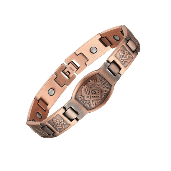 Pulsera De Terapia Xtellar De Cobre Puro Magnético