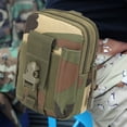 thumbnail image 4 of Riñonera táctica MOLLE | Bolsa para teléfono de 15 cm | Nailon 800D resistente al agua | Cremallera de grado militar y hebilla ajustable | Accesorio para deportes y equipo al aire libre, 4 of 5
