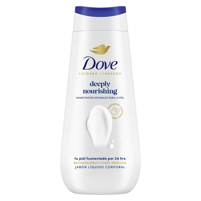 Jabón líquido corporal Dove deeply nourishing 225ml