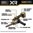 thumbnail image 3 of Lijadora de correa inalámbrica Bandfile Power Tool DEWALT 20V MAX, 3 of 7