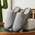 thumbnail image 5 of Pantuflas de algodón para uso doméstico | Zapatillas cálidas para parejas | Zapatos sin cordones para caminar, tanto para mujeres como para hombres, 5 of 5