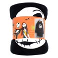 thumbnail image 4 of Frazada Hoodie Con Capucha Jack Skellington Suave Negro, 4 of 6