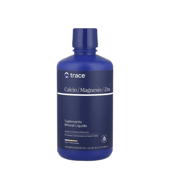 TRACE MINERALS | Cal/Mag/Zinc piña colada | 32 fl oz , ( 946 ml )