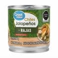thumbnail image 1 of Chiles jalapeños Great Value en rajas 360 g, 1 of 5