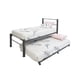 thumbnail image 1 of Cama Individual Tam-Mex con cama baja color Gris, 1 of 4