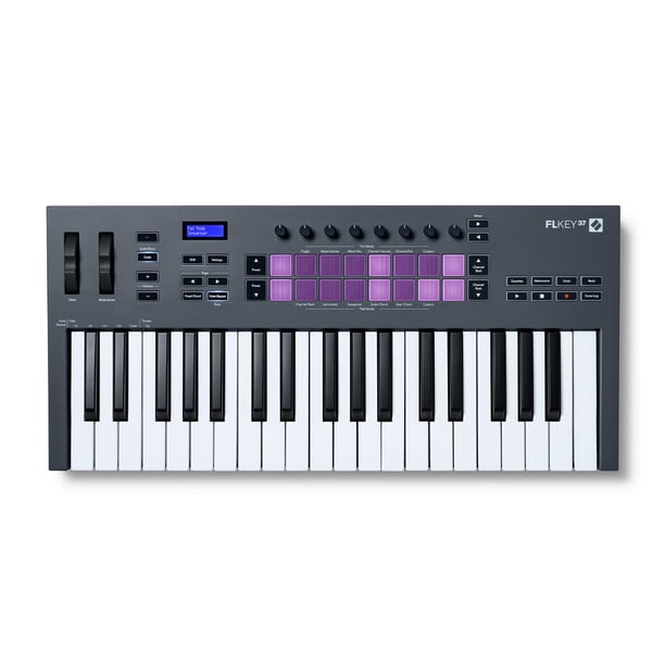 Teclado MIDI de 37 Teclas NOVATION FLKEY 37 negro 61.8x13x35