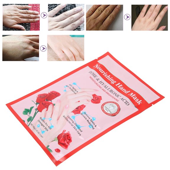 Mascarilla De Manos Con Guantes Hidratantes, Mascarilla De Manos Exfoliante Que Mejora La Sequedad De La Piel Para Salón De Belleza Para Uso Doméstico