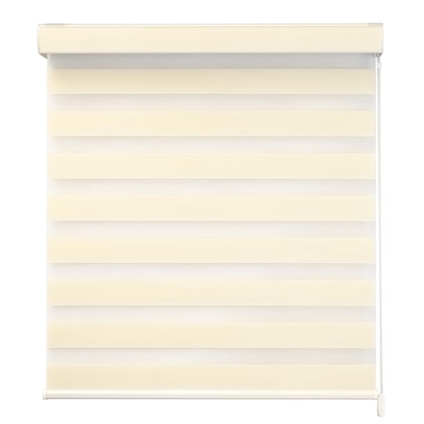 Persiana para Ventana DecoKing Sheer Elegance Enrollable Horizontal 140cm x 220cm crema