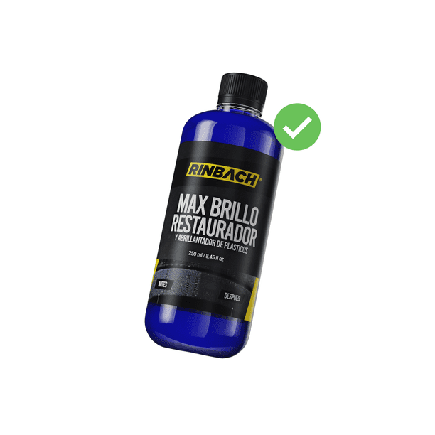 Max Brillo Restaurador y Abrillantador Plásticos 250ml Rinbach