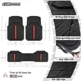 thumbnail image 2 of Tapetes de goma universales Car Pass DeepDish, ajuste recortable talla S-L, 2 of 9