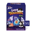 thumbnail image 1 of Alimento seco para gato Purina Felix Sabor y Travesuras 1.5 kg + Bocados Feliz Travesuras con Pollo 60 g + 1 peluche de temporada, 1 of 6