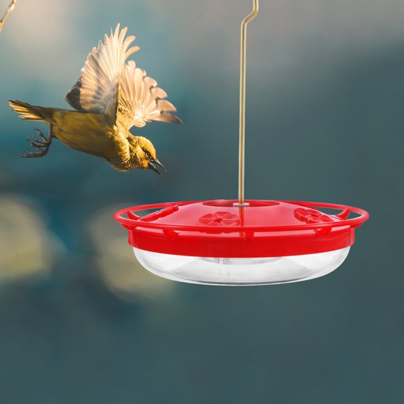 unbranded Outdoor Hummingbird Feeder Plástico Con Puerto De Alimentación En Y De Ardillas