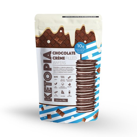 4 Pack Crème Filled Chocolate Wafers 110g c/u