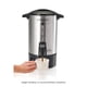 thumbnail image 5 of Cafetera de Urna Hamilton Beach 45 Tazas Mod. 40519 Color Plata, 5 of 6