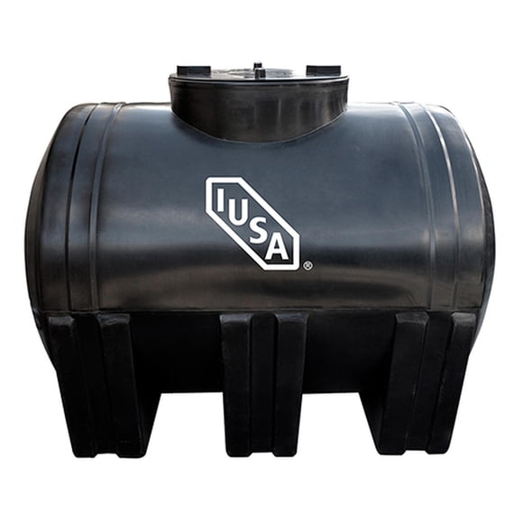 Tinaco Horizontal 1100 L negro