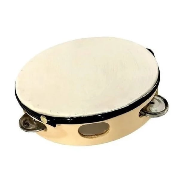 Pandero De Madera #8 Fino, Musical 20cm. De Percusión