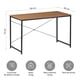 thumbnail image 3 of Escritorio Minimalista TOPLIVING para Oficina TOPLIVING Base de metal para un mejor soporte, 3 of 9