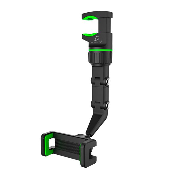 Soporte Porta Celular Elegate 360 para Carro Auto Espejo Retrovisor HOLD01