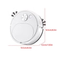 thumbnail image 3 of Robot aspirador ZJT250131034 | Aspiradora inteligente 3 en 1 | Motor sin escobillas, silenciosa y con carga USB | Batería de larga duración para uso doméstico., 3 of 5