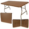 thumbnail image 1 of Mesa Plegable JARDIMEX Rattan 183 cm Patio Jardin Fiestas, 1 of 7